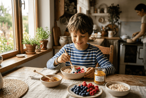 10 produse apicole pentru copii: ce rol pot avea la școală și în zilele solicitante