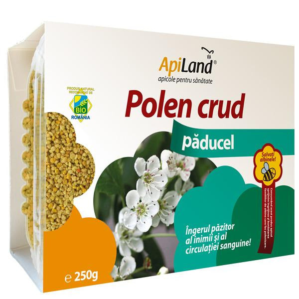 Polenul crud de paducel, ingerul pazitor al inimii