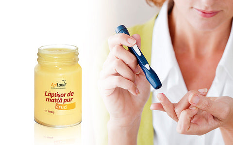 Lăptișorul de matcă și diabetul