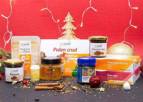 Produsele apicole - alegerea perfectă pentru cadourile de sărbători