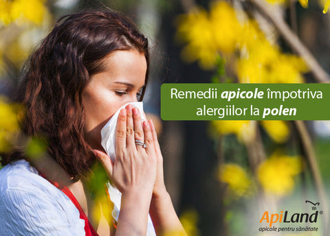 Desensibilizare în cazul alergiei la polen - remedii apicole