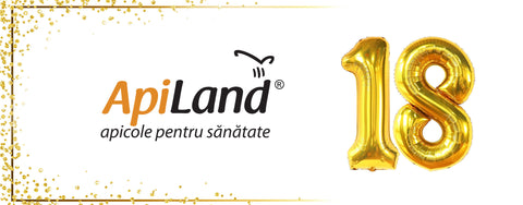 2020 - anul care ne aduce majoratul. De 18 ani suntem alături de tine, iubitor al produselor apicole