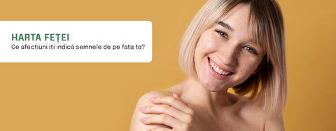 Harta feței - Ce afecțiuni pot să indice semnele de pe față?