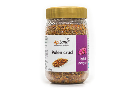 Polen crud de iarbă neagră