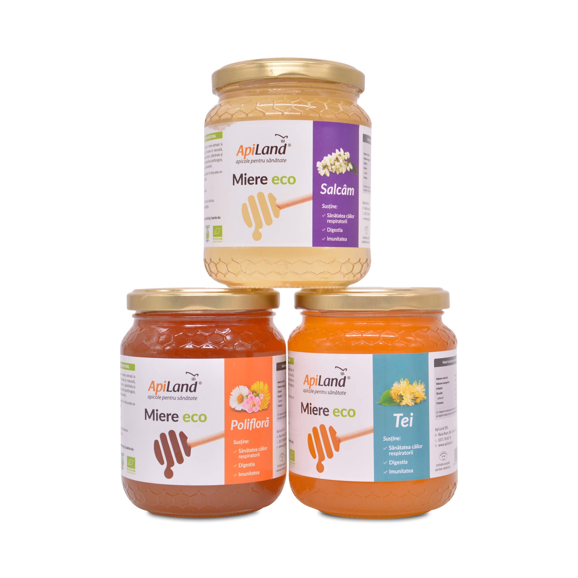 Pachet miere crudă ECO - Pachet ECO – ApiLand SRL
