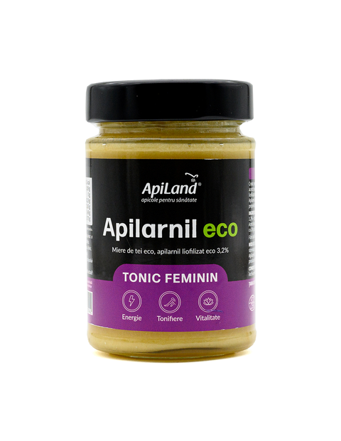 Apilarnil feminin ECO liofilizat cu miere de tei - 250g 1