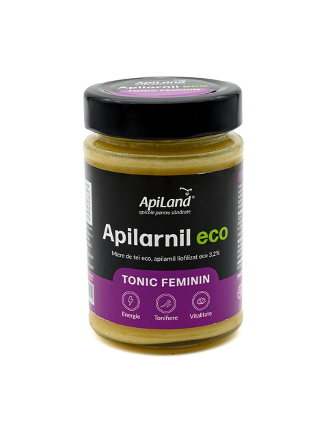 Apilarnil feminin ECO liofilizat cu miere de tei - 250g 2