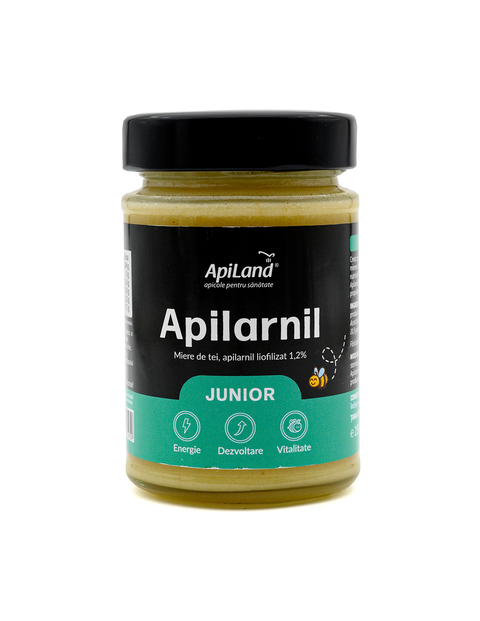 Apilarnil Junior pur liofilizat cu miere de tei pentru copii - 250g 1