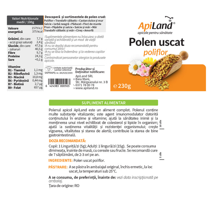 Polen uscat poliflor 3