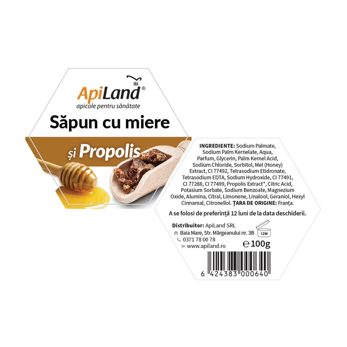 Săpun cu miere și propolis - 100g 2