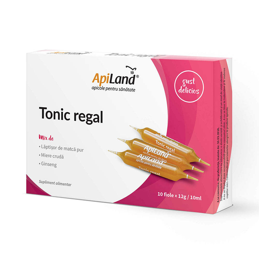 Api Land Tonic regal - 10 fiole x 12 g – ApiLand SRL