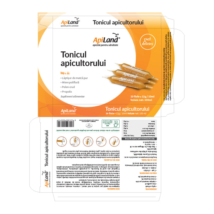 Tonicul apicultorului - 10 fiole x 12g 3