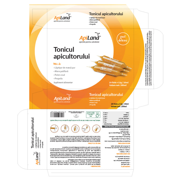 Tonicul apicultorului - 20 fiole x 12g 3