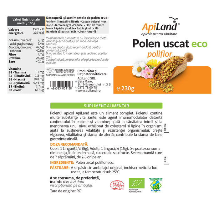 Polen uscat poliflor ECO 3