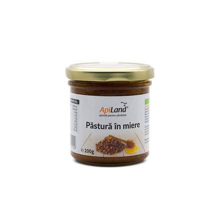 Păstură în miere naturală Apiland 200g - Produs apicol pentru imunitate