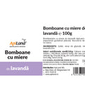 Bomboane cu miere de lavandă - 100g 3