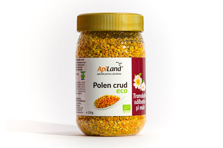 Polen crud de trandafir sălbatic și măr ECO