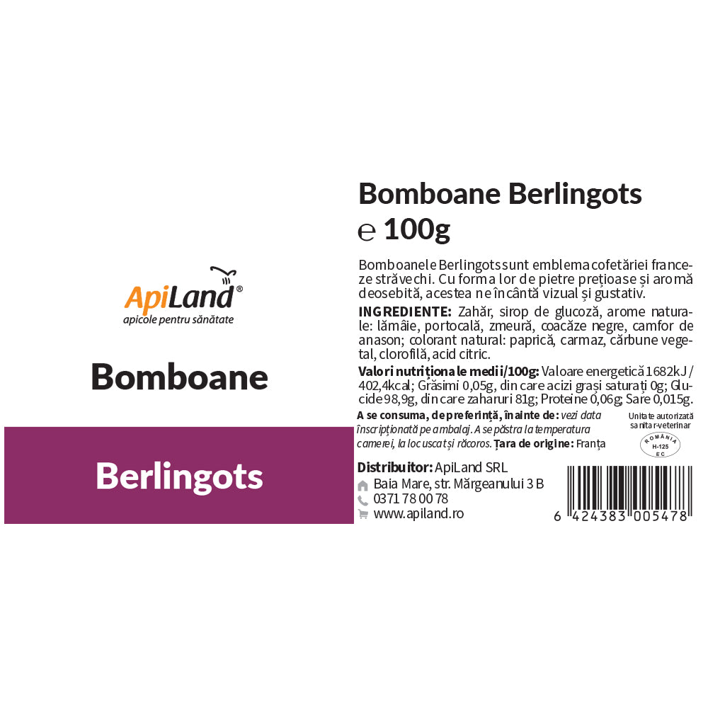 Bomboane fructate Berlingots-Carpentras – ApiLand SRL