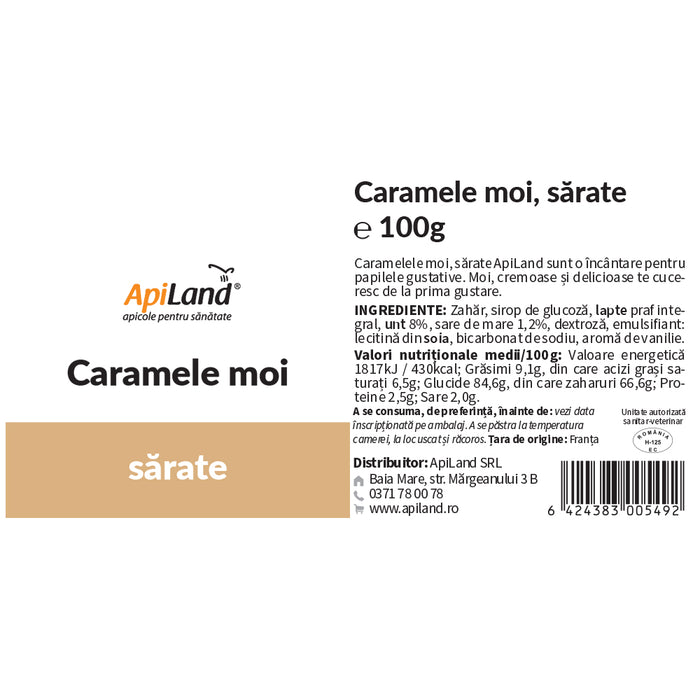 Caramele moi, sărate - 100g 3