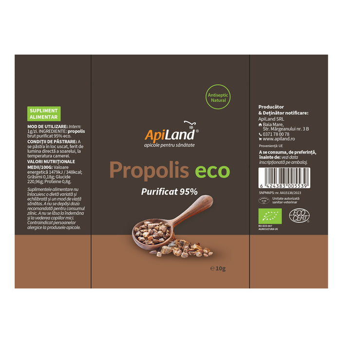 Propolis purificat 95% ECO - 10g 2