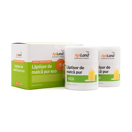 Pachet Lăptișor de matcă pur ECO 100g + 25g GRATIS