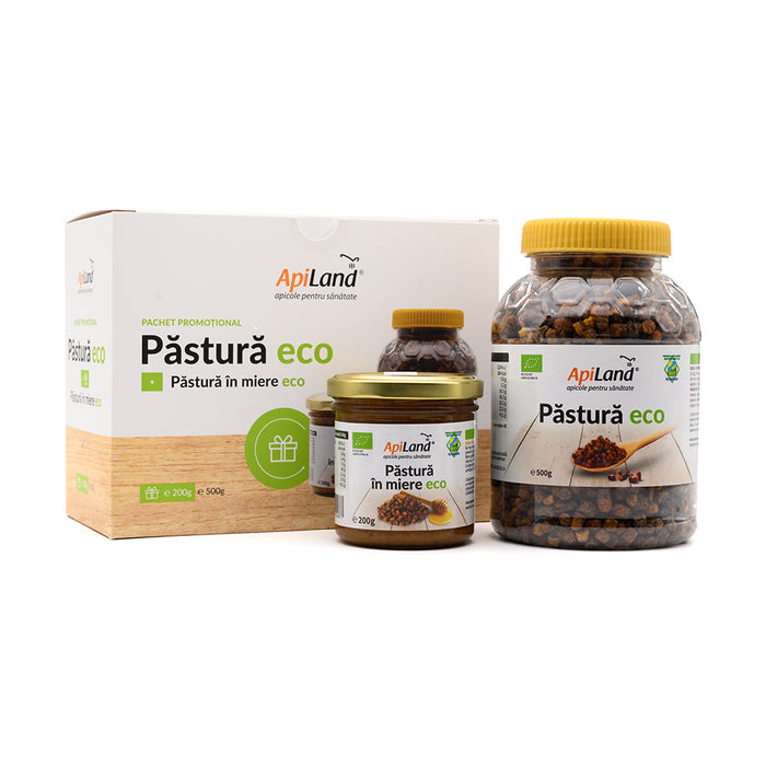 Pachet păstură 500g + păstură în miere 200g ECO 2