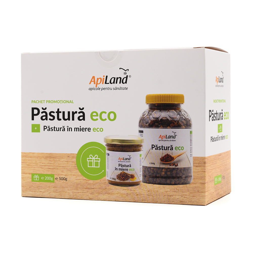 Pachet Păstură 500g + Păstură în Miere 200g ECO - 500g ECO + 200g ...