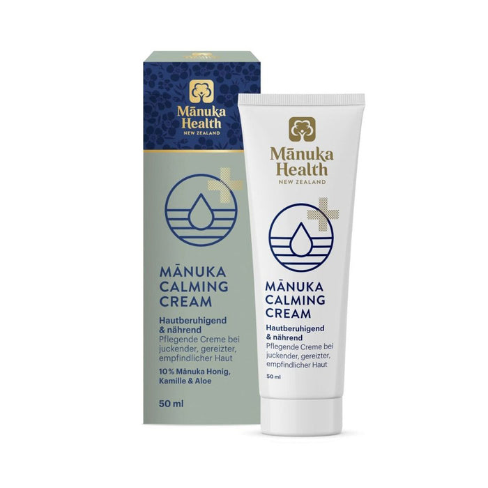 Manuka calming cream - Cremă calmantă și regenerantă cu 10% miere de Manuka, mușețel și aloe vera - 50 ml 1