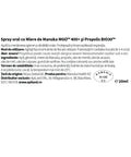 Spray oral cu Miere de Manuka MGO™ 400+, Propolis lichid BIO30 - 20ml 2