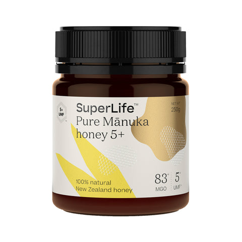 Miere de Manuka SuperLife  UMF 5+ | MGO 83+ - 250g 1