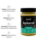 Apilarnil Junior pur liofilizat cu miere de tei pentru copii - 250g 2