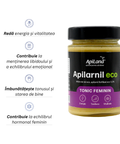 Apilarnil feminin ECO liofilizat cu miere de tei - 250g 2