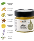 Miere de salcâm cu Mix de Uleiuri Esențiale (mentă, lămâie, ghimbir, lavandă, fenicul, anason stelat) - pentru digestie, 250 g 3