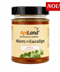 Miere crudă Gourmet de Eucalipt, aromă intensă exotică meditaraneană, aliat împotriva răcelilor, 300g 1