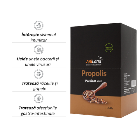 Propolis purificat 95% - 10 plicuri x 10g 2