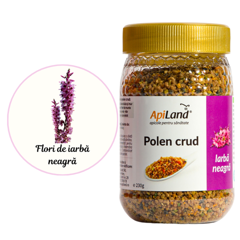 Polen crud de iarbă neagră 3