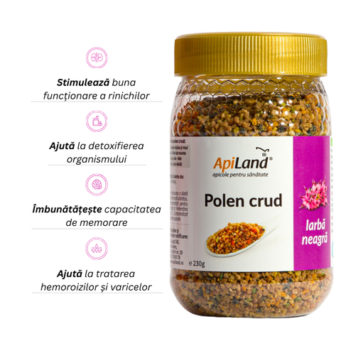 Polen crud de iarbă neagră 2