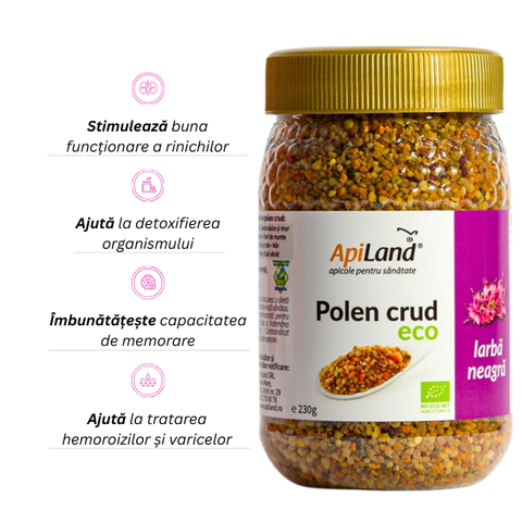 Polen crud de iarbă neagră ECO 2