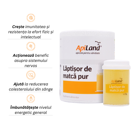 Lăptişor de matcă PUR convențional - 25g 2