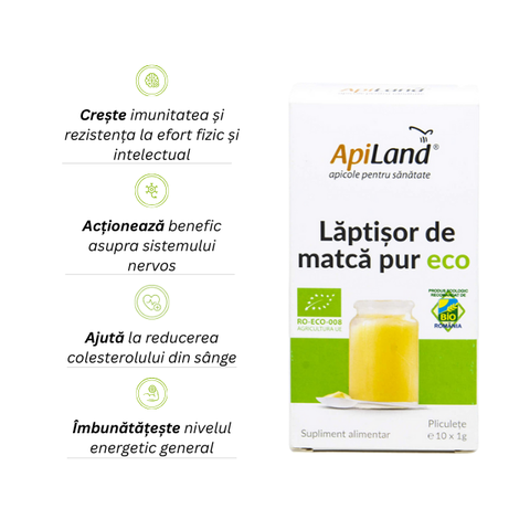 Lăptişor de matcă PUR ECO - 10 x 1g 2