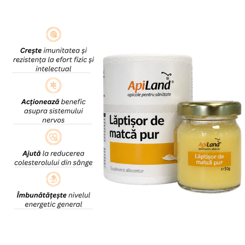 Lăptişor de matcă PUR convențional - 50g 2