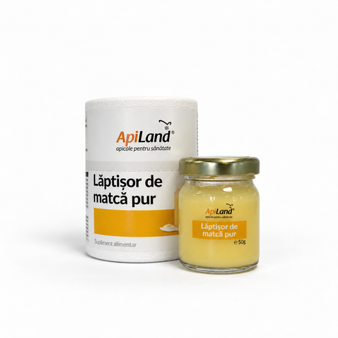 Black Friday Apiland - Lăptişor de matcă PUR convențional - 50g - Reducere [discount]%