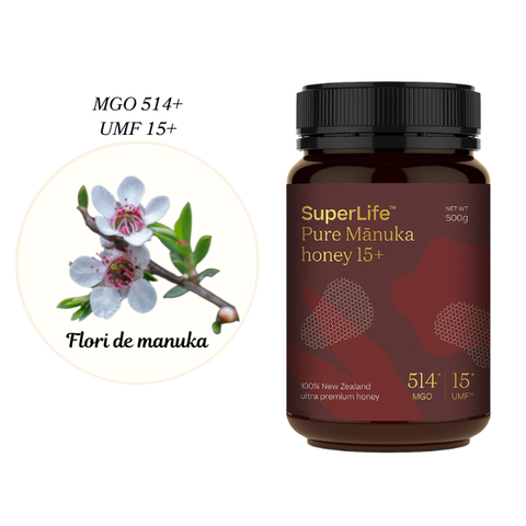 Miere de Manuka SuperLife UMF 15+ | MGO 514+ - 500g 3