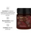 Miere de Manuka SuperLife UMF 15+ | MGO 514+ - 250g 2