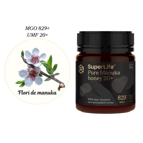 Miere de Manuka SuperLife UMF 20+ | MGO 829+ - 250g 3