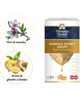 BOMBOANE CU MIERE DE MANUKA MGO™ 400+, GHIMBIR ȘI LĂMÂIE - 65g 3