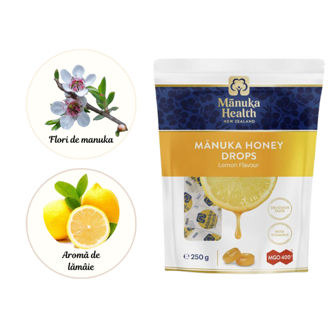 BOMBOANE CU MIERE DE MANUKA MGO™ 400+ SI LAMAIE - 250g 3