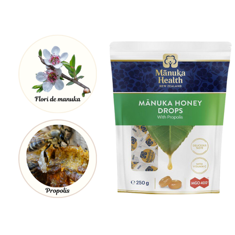 BOMBOANE CU MIERE DE MANUKA MGO™ 400+ ȘI PROPOLIS - 250g 3