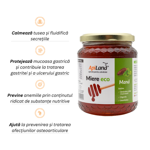 Miere Mană ECO - 500g