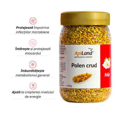 Polen crud de măr 2